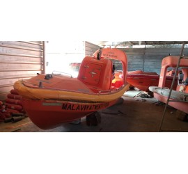 RESCUE BOAT WITH 60 HP MERCURY OBM