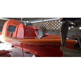 RESCUE BOAT WITH 60 HP MERCURY OBM